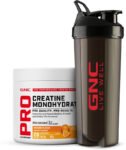 GNC Creatine Monohydrate With Black Shaker (750ml) Creatine(100 g, Orange)