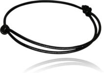 Ringzanio Black Thread Nazariya anklet Protection Bracelet band For Women Girl |Men. Simple Nazar Battu Payal Anklet Kala dhaga unisex bangle positive energy Dhori Handmade