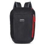 Priority10 LTR Trendy Small Casual Day Backpack/Office Bag | Travel Bag | School Bag | College Bag | Versatile Bag for Men & Women | for Girl & Boy (Black)