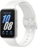 Samsung Galaxy Fit3 | AMOLED Display & Aluminium Body | Upto 13Day Battery | 5ATM & IP68(Silver Strap, Free Size)