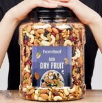 FarmLeaf Mix Dry Fruit | Panchmeva | 500gm | Almonds, Cashews, Raisins, Dry Dates, Assorted Fruits & Nuts(1 x 500 g)