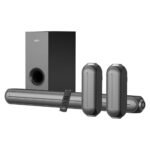 Artis SoundHub 510 500W 5.1 Channel Wireless Bluetooth Sound bar with Wired Subwoofer & 2 Satellite Speakers,3 EQ Presets with Bluetooth/HDMI/AUX in/COAXIAL/Optical/USB Input