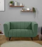 Sleepyhead Kiki – 2 Seater Sofa (Fabric, Sapling Green) 2 Person Sofa
