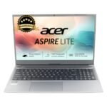 Acer Aspire Lite, AMD Ryzen 5-5625U, 16GB RAM, 512GB SSD, FHD, 15.6″/39.62cm, Windows 11 Home, Steel Gray, 1.59KG, AL15-41, Metal Body, Backlit Keyboard, Premium Thin and Light Laptop
