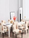 Cortina Dining Chair Office Covers | Soft Stretchable Elastic Spandex Material | Elastic Computer Chair Slip Covers | Removable Chair Case | Chair Cover Set of 6