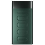 Ambrane 10000mAh Slim & Compact Powerbank, 22.5W Fast Charging, USB & Type C Output, Power Delivery, Quick Charge for iPhone, Android & Other Devices, Made in India + Type C Cable (Stylo 10, Green)