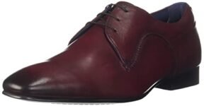 Hush Puppies mens TED LACE UP E Red Sneaker – 10 UK (8245342)