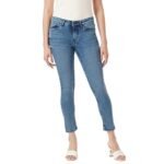 INKD Women’s Buttersoft Mid-Rise Skinny Fit Jeans- Stretchable