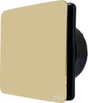 Hewa Casa Steel Gold 6 inch (Round) Exhaust fan for BathroomKitchen with copper motor 150 mm Exhaust Fan(GOLD)