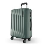 Safari Ray Neo 8 Wheels 77cm Large Size Check-in Trolley Bag, Hard Case Polycarbonate 360 Degree Wheeling Luggage for Men & Women, Travel Bag, Suitcase for Travel, Trolley Bags for Travel, Sage Green