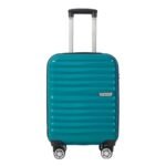 Impulse Transit Polypropylene (PP) Trolley Bag for Travel Small Cabin Check in, Luggage Bag Travel Hard Case with 8 Wheels 360 Degree Wheeling System (Teal, Cabin | 55 cm | Small)
