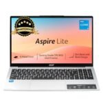 Acer[SmartChoice Aspire Lite 12thGen Intel Core i5-12450H Premium Laptop(Win11Home/16GB RAM/512GB SSD/IntelUHD Graphics/MSO)AL15-52H, 39.62cm(15.6″) FHD IPS Display,Backlit Keyboard,Pure Silver, 1.7KG