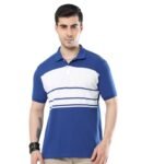 Scott International Men’s Rich Cotton Regular Fit Striper Polo T-Shirt | T-Shirts for Men | Collar T Shirts | Polo tshirt for Men | Tshirt for Mens Stylish | Men’s Tshirt | Half Sleeves T Shirt