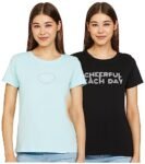Amazon Brand – Symbol Women’s Regular T-Shirt (SYM-AW22WTE-005_Multi 6 S)