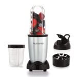 NutriPro Juicer Mixer Grinder – Smoothie Maker – 500 Watts (2 Jars & 1 Blade, Silver) – 2 Year Warranty