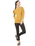 Marks & Spencer Women’s Regular Blouse (T41_0648K_Dark Ochre 6)