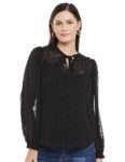 Marks & Spencer Women’s Regular Fit Blouse (60565773002_Black S)