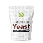 NatureVit Instant Dry Yeast Powder, 100g | Nutritional Yeast Powder For Baking | Active & Instant Yeast For Bread Making At Home | Instant Dry Yeast For Baking, Bread, Cake, Pizza & Wines