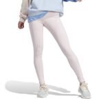 adidas Women Cotton W Lin Tig Sports Skinny Fit Tights Pink (Small)