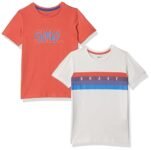 Amazon Brand – Symbol Boys 100% Cotton Printed Half Sleeves T-Shirt | Age 2-16 Years (Pack of 2)