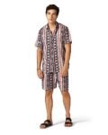 DHRUVI TRENDZ Mens Rayon Men Co-ord Set Regular Fit Night Dress (DT-MS-6075&SH230_Black_2XL)