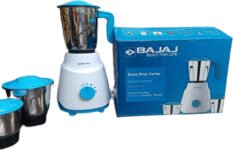 BAJAJ Notch mixer grinder French Blue 500 W Mixer Grinder(Notch mixer grinder j French Blue | 3 Jars | Blue)