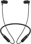 PTron Bassstrings 4A with 18 Hrs Playtime,Deep Bass,Clear Calls & Type C Fast Charging Bluetooth(Black, In the Ear)