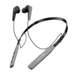 LUMIFORD XploriaHD XP15 in-Ear Bluetooth Neckband Earphones,IPX4 Water Resistant, Magnetic Earbuds, Voice Assistant, Advanced BT v5.3, 10mm Extra Bass Drivers,16 hours playback &Type-C Charging (Grey)