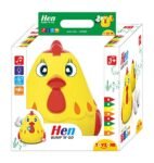 Toyzone Hen Bump ‘N’ Go-20585 | Lights & Sound | Fun Dancing Exciting Toy | Attractive for New Born & Toddlers | Battery Operated Toy | Early Learning Educational Toys