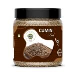 HAPPY HARVEST BOLD Cumin Seeds – Pure, Fine Quality Jeera Seeds for Cooking, Everyday Indian Spices for Unique Flavor and Taste.Whole Cumin Seeds Jeera 100% Natural & Fresh – Hygienically Packed, Rich Aroma & Flavor – Nutrient-Rich Spice for Indian Cooking (500gm)