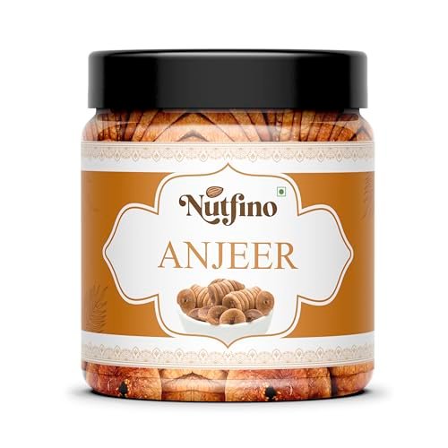 Nutfino Afghani Anjeer – 500gm | Dried Figs | Fig/Afghanistan Anjir Dry Fruit