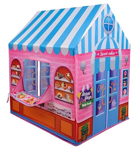 Lalakiya’S Colorfull and Extremely Light Weight Indoor and Outdoor Kids Play Tent House for 10 Year Old Girls and Boys Childrens (Candy House)