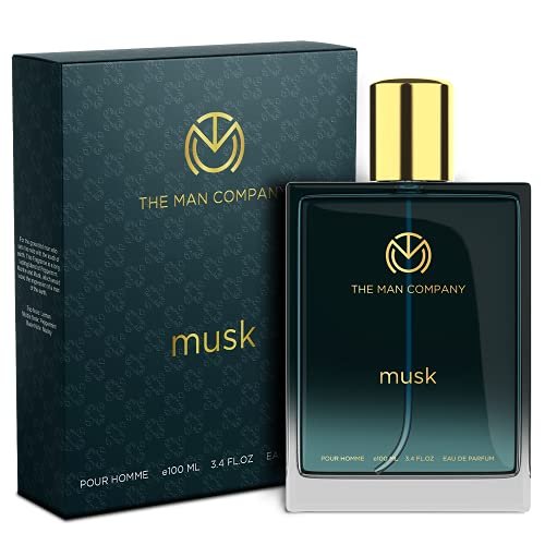 The Man Company Musk Perfume for Men | Premium Long Lasting Fragrance Spray | EDP for Men (Eau De Parfum) – 100ml