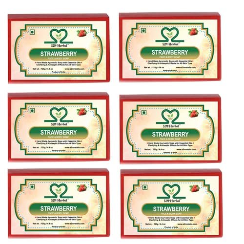S2M Herbal strawberry Soap (6 x 125 g)