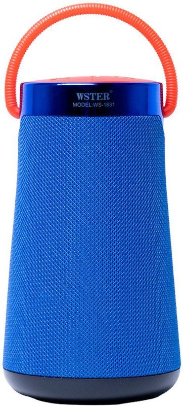 Jmax WS-1831 Wireless Speaker (1500mAh Battery) Supports FM, SD Card, USB & TWS 7 W Bluetooth Speaker(Blue, Stereo Channel)