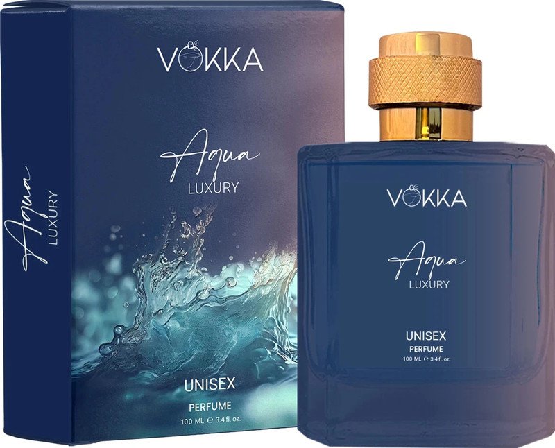 VOKKA Aqua 100 ml | Unisex Luxury Long Lasting Aqua Perfume For Men And Women Eau de Parfum  –  100 ml(For Men & Women)