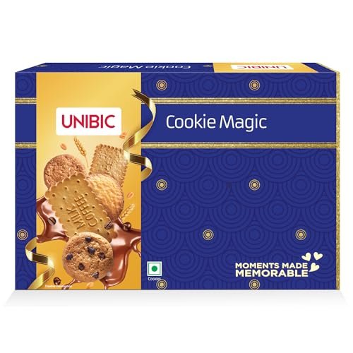 Unibic Cookies Magic, 300g Gift Hamper for Festivals, Sweet Gourmet Delicacies, Corporate Gifting for Employees, Friends and Family