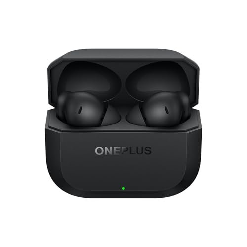 OnePlus Nord Buds 3r TWS Earbuds up to 54 Hours Playback, 2-mic Clear Calls, 3D Spatial Audio, AI Translation, 12.4mm Drivers, Dual-Device Connectivity, 47ms Low Latency – Ash Black