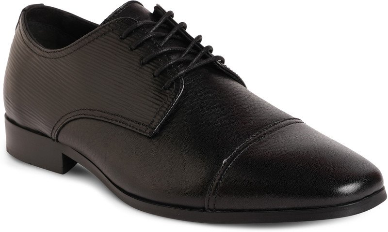 ALDO Cuciroflex Men’s Black Lace-Up Casuals For Men(Black , 6.5)