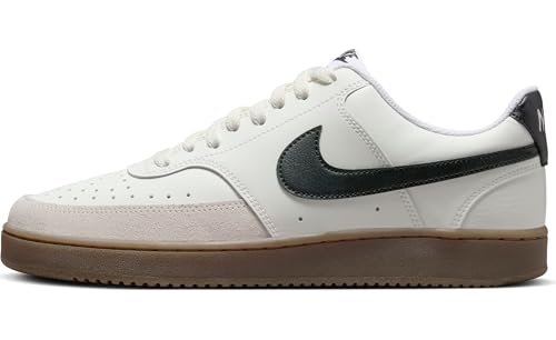Nike Men’s Running Court Vision Lo-Sail/Black-Lt Orewood Brn-White-Fq8075-133-9Uk