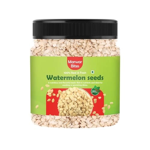 MarwarBites Watermelon Seeds for Eating – 1kg | Tarbuj Magaj, Magaz Without Shell |High in Protein | Nutrients Rich | Source of Antioxidants