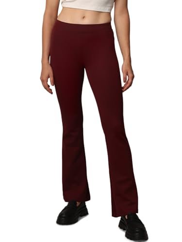 ONLY Women Solid Flared Casual Leggings