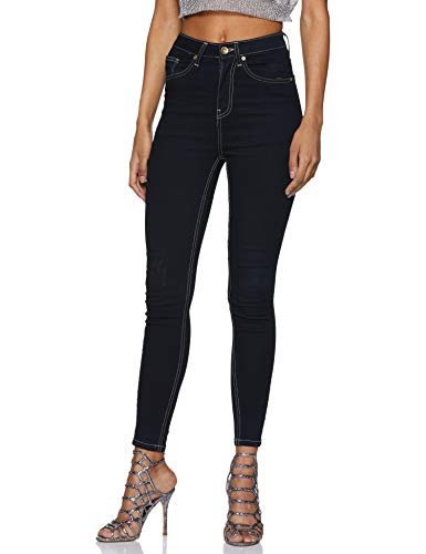 Amazon Brand – Symbol Women’s Skinny High Rise Jeans (SS19DNM002F_Navy_26)