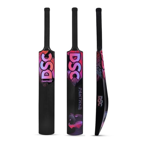 DSC Hit 4 Six Knocked in Kashmir Willow Cricket Bat, Short Handle