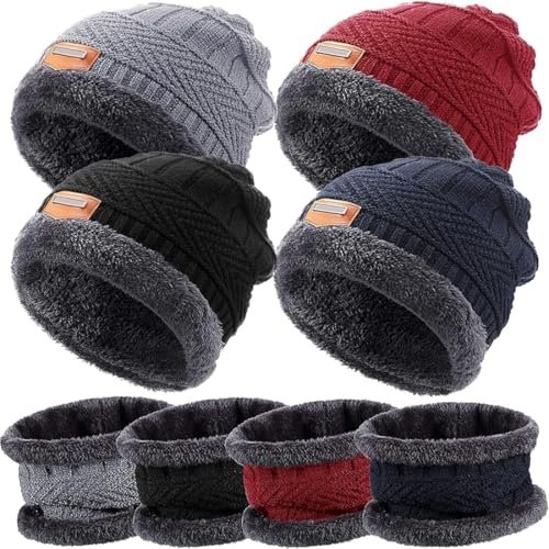 Fitness Mantra® Gym Winter Cap & Muffler for Men & Women| Beanie Cap| 1 Set| Multicolor|