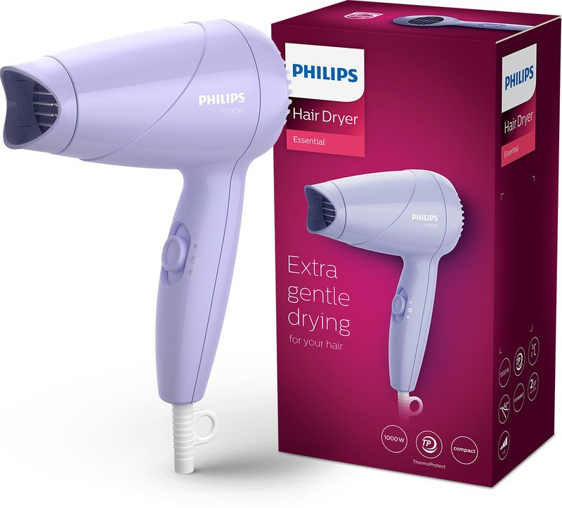 PHILIPS 8144/46 Hair Dryer(1000 W, Light Purple)