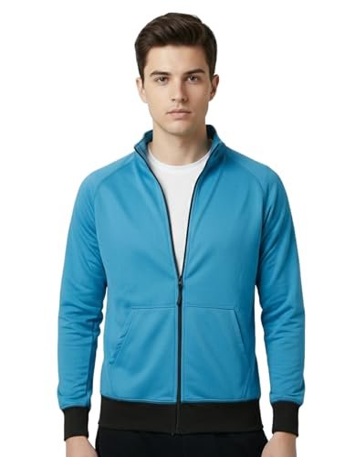 Scott International Jackets for Men | Winter wear | Men’s Polyester Full Sleeve Zip with Pocket | Men Jackets | Winter Standard length Jackets