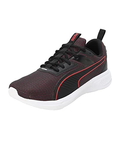 Puma Men, Scorch Runner V2, Black-for All Time Red-White, Sneaker, 10UK, (37998802)