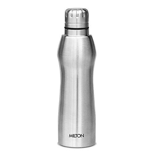 MILTON Stainless Steel Fridge Bottle, Set of 1, 920 ml, Silver