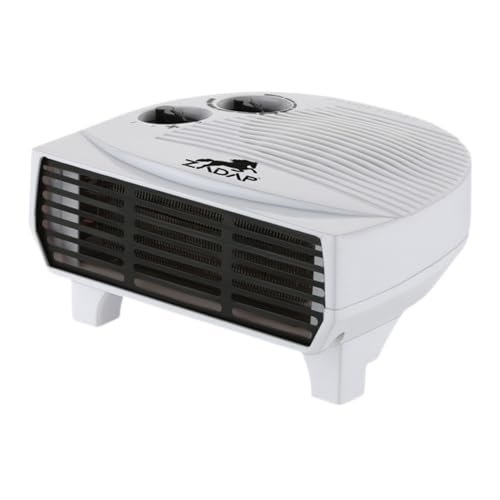 Delta Fan Heater with 3 Air Settings, Adjustable Thermostat, 2700 RPM Motor, 10 Feet Air Throw, High-Temperature Resistant Body, Indoor Use